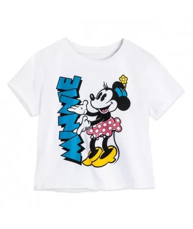 Minnie Mouse T-Shirt for Girls – Mickey & Co. – White $5.70 GIRLS